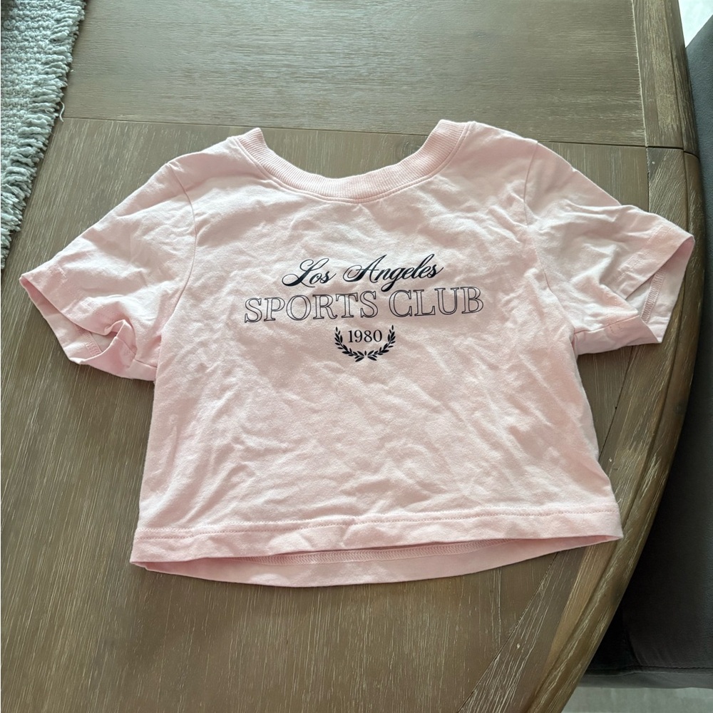 PacSun Pink Los Angeles Sports Club Tee